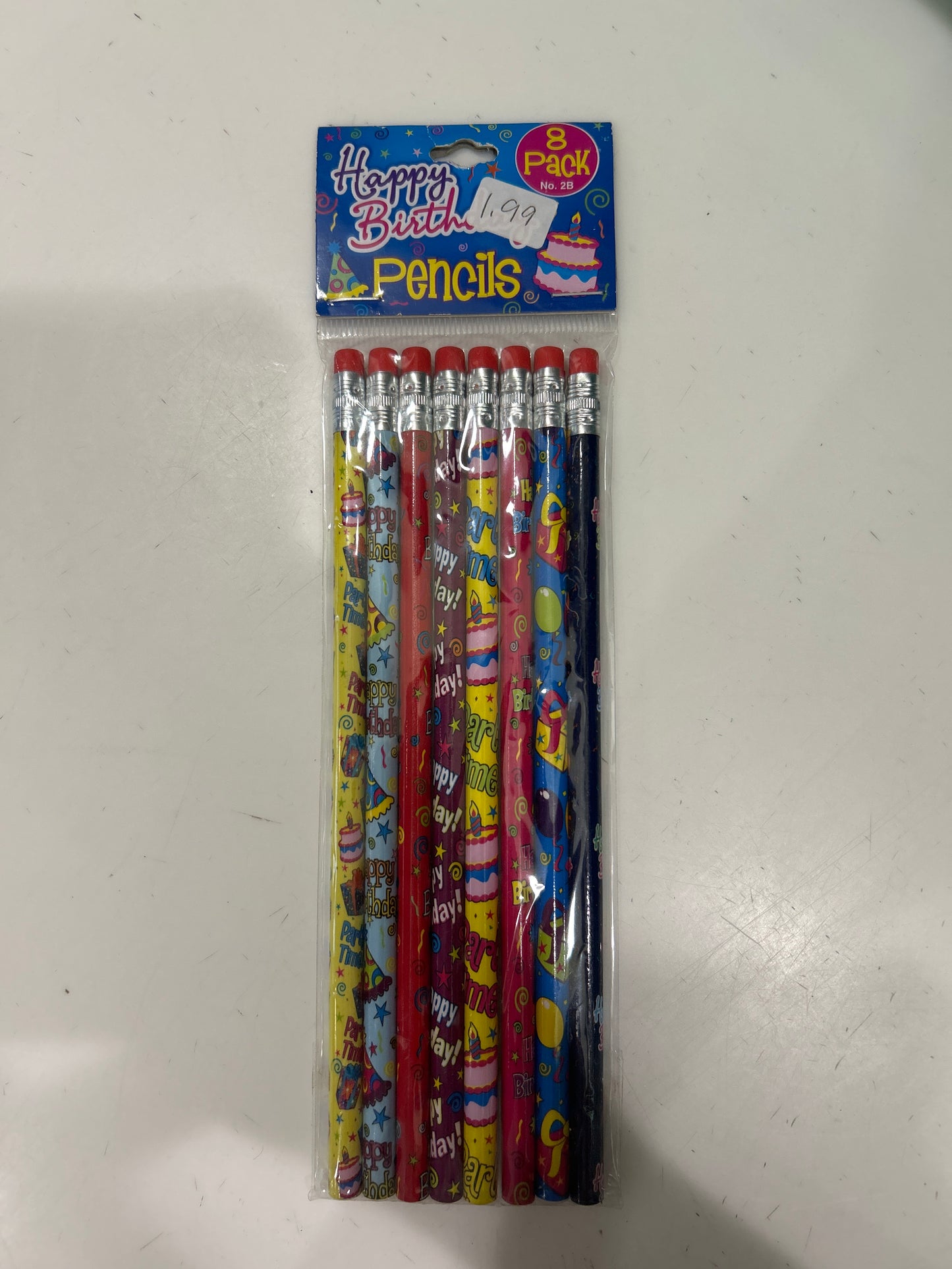 HAPPY BIRTHDAY PENCILS