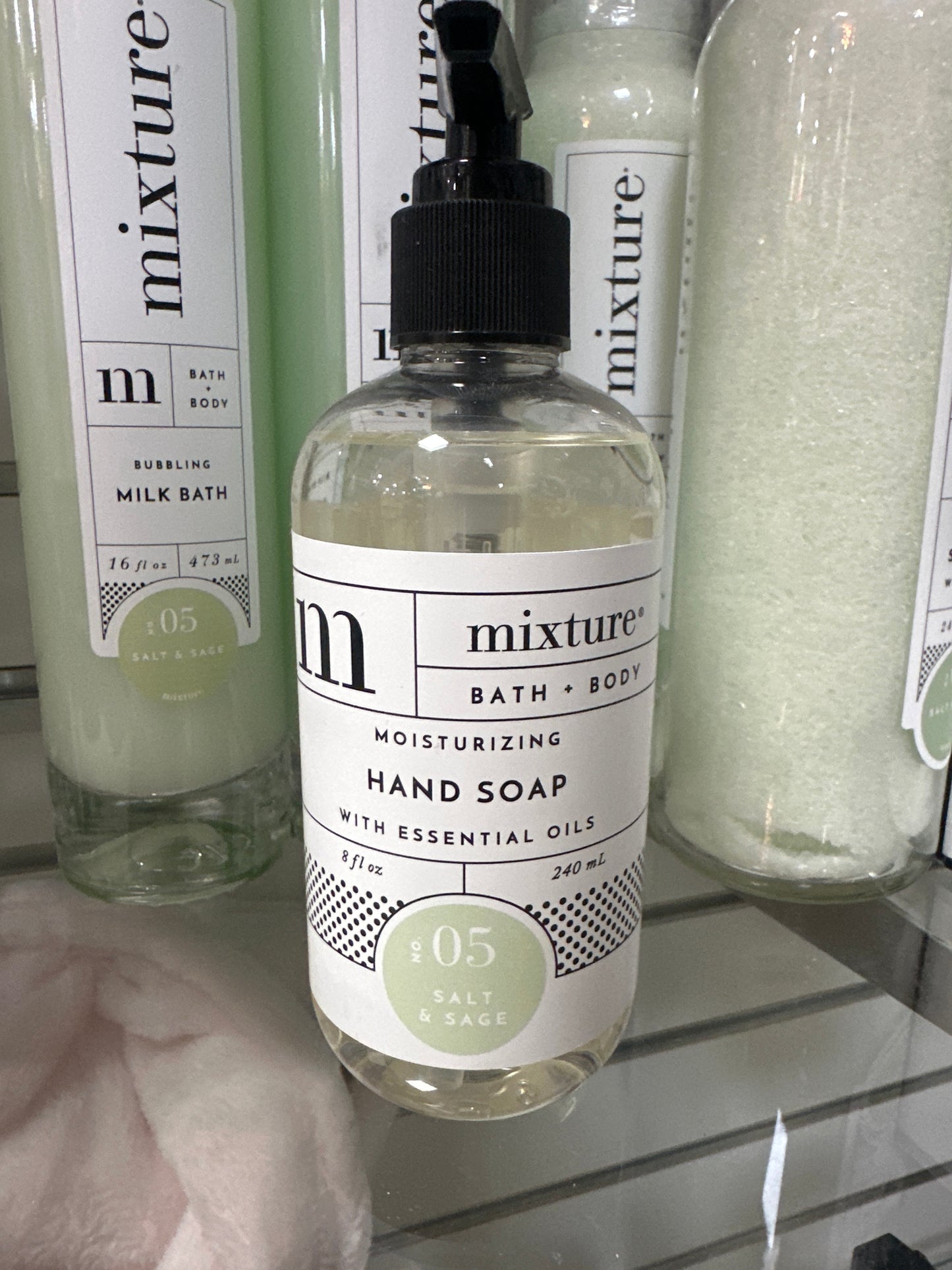 MIXTURE NO 5 SALT&SAGE 8OZ SCNTD HAND SOAP