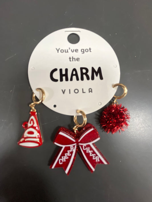 GAME DAY THEME BAG CHARMS