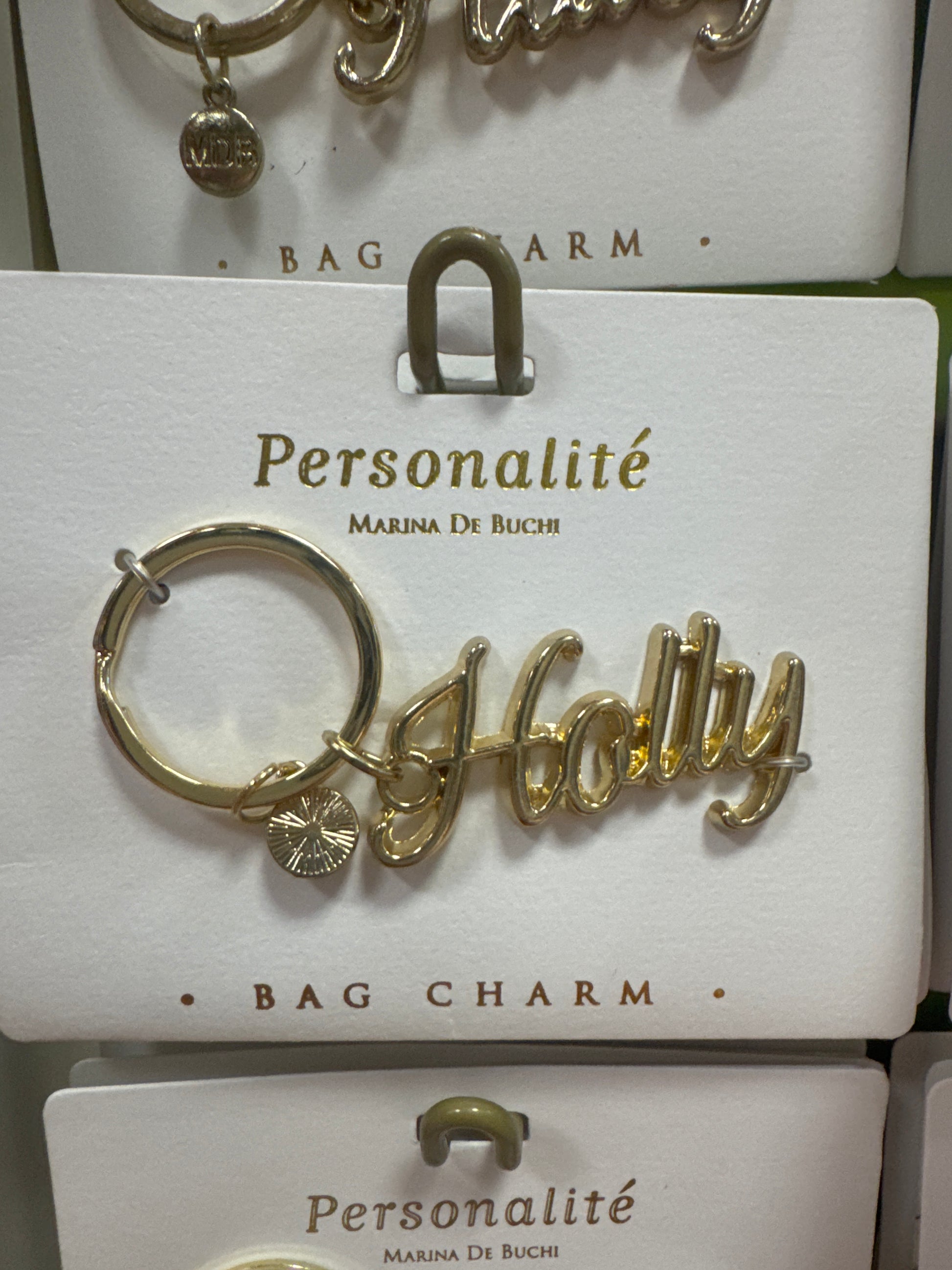 BAG CHARM KEYCHAIN - HOLLY - Pharm Favorites by Economy Pharmacy