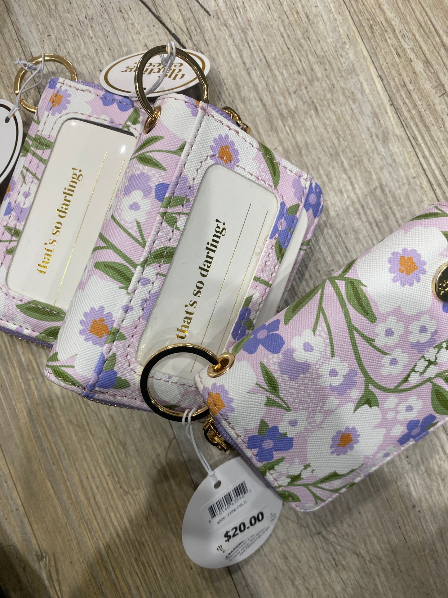ZIP AROUND WALLET - FLORAL HAVEN LILAC