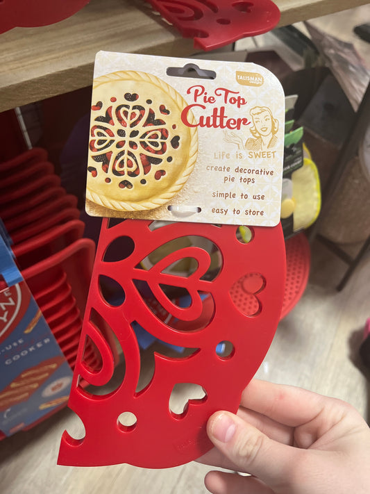 PIE TOP CUTTER - HEARTS