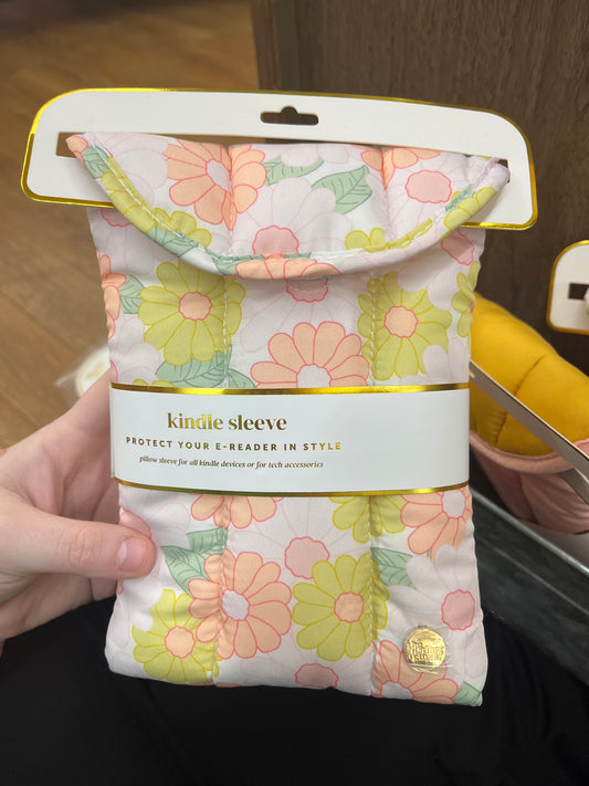 KINDLE COVER - DAISY CRAZE PEACH
