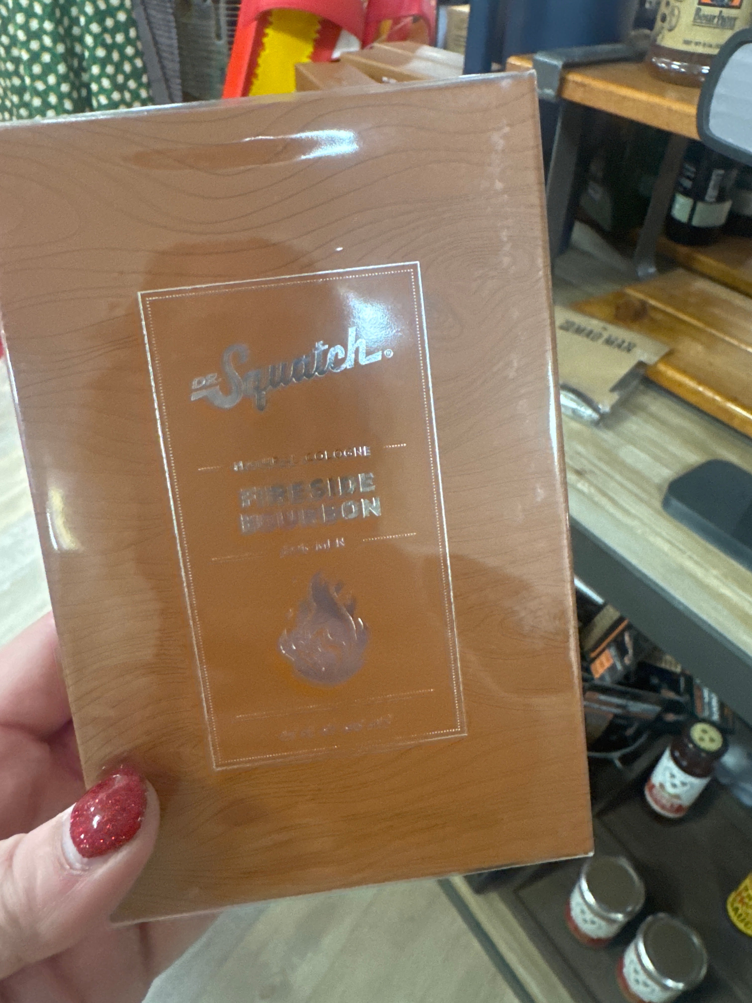 DR SQUATCH COLOGNE - 1.7OZ - FIRESIDE BOURBON