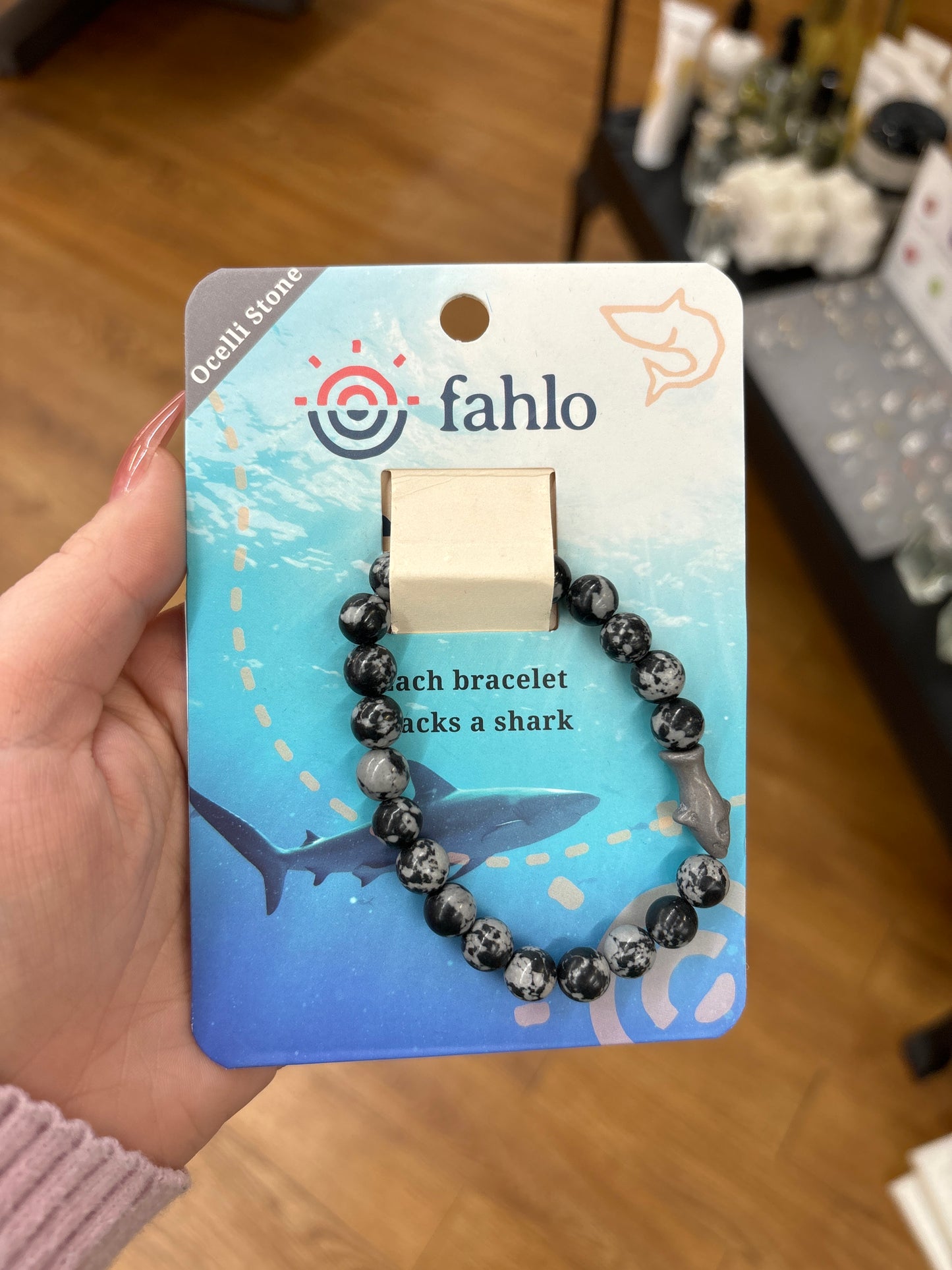THE VOYAGE BRACELET- OCELLI STONE - SHARK - Pharm Favorites by Economy Pharmacy