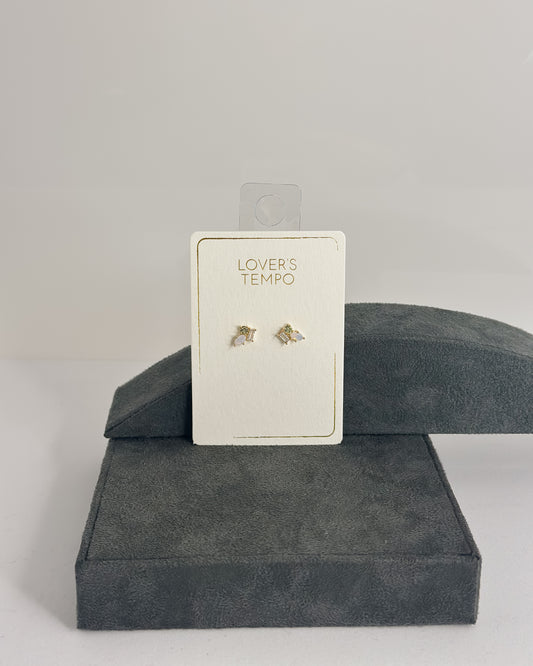 SONATA STUD EARRINGS - OPAL MIX