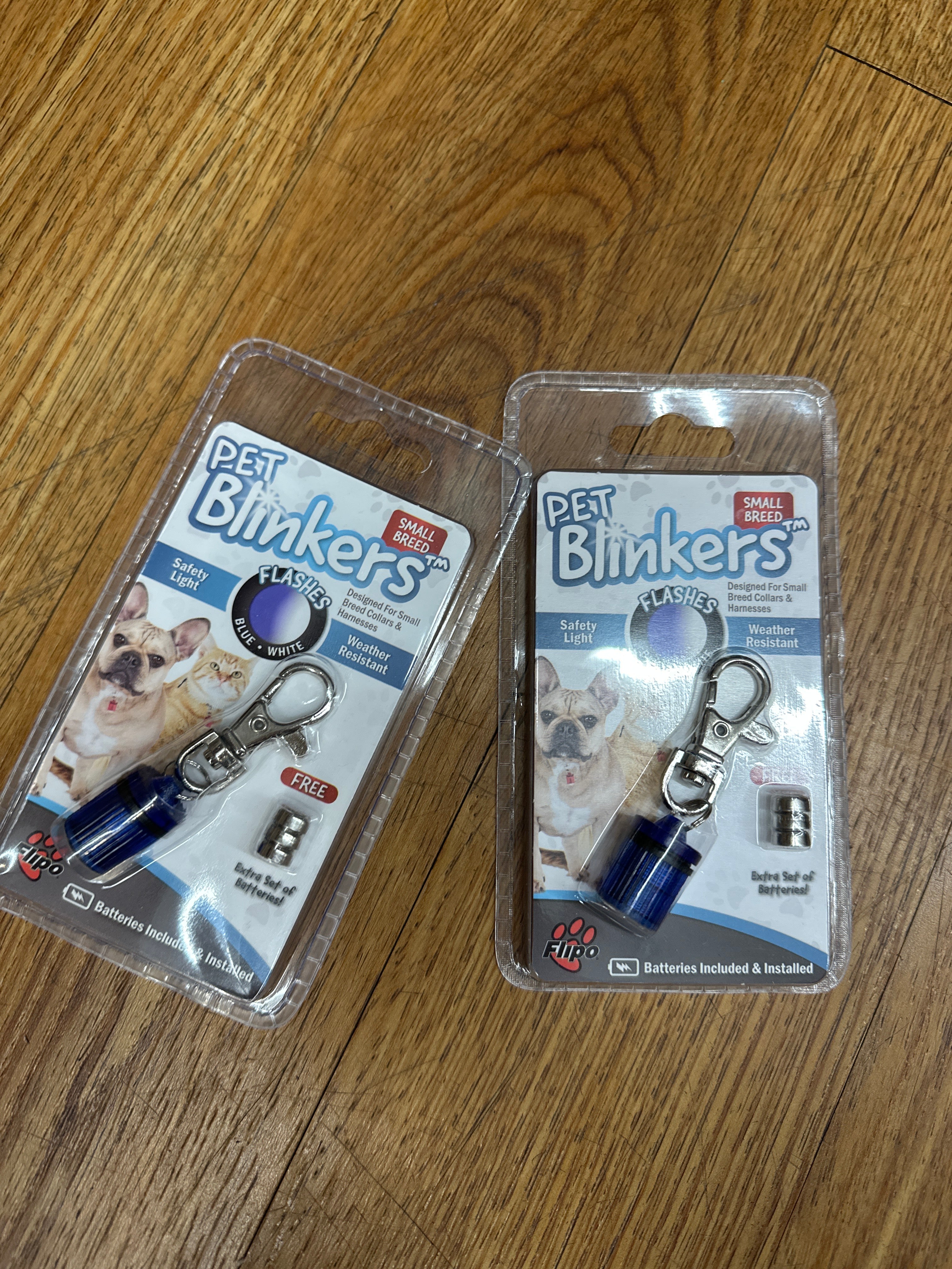 PET BLINKERS - BLUE ***