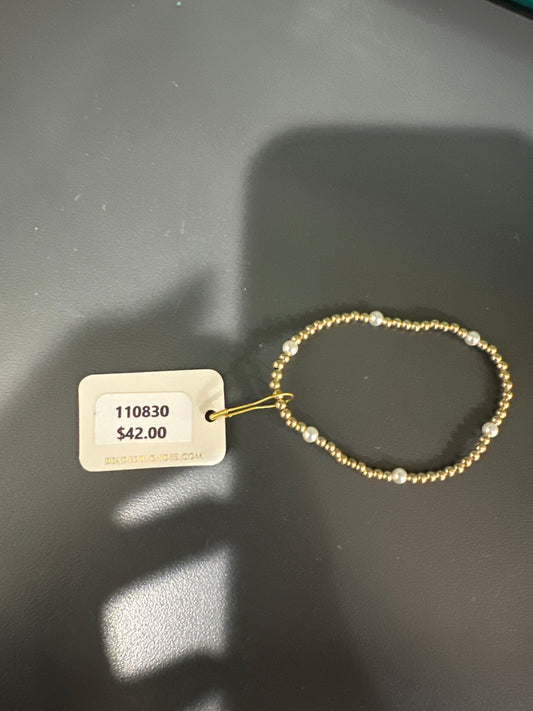 MADI BRACELET - GOLD & PEARL