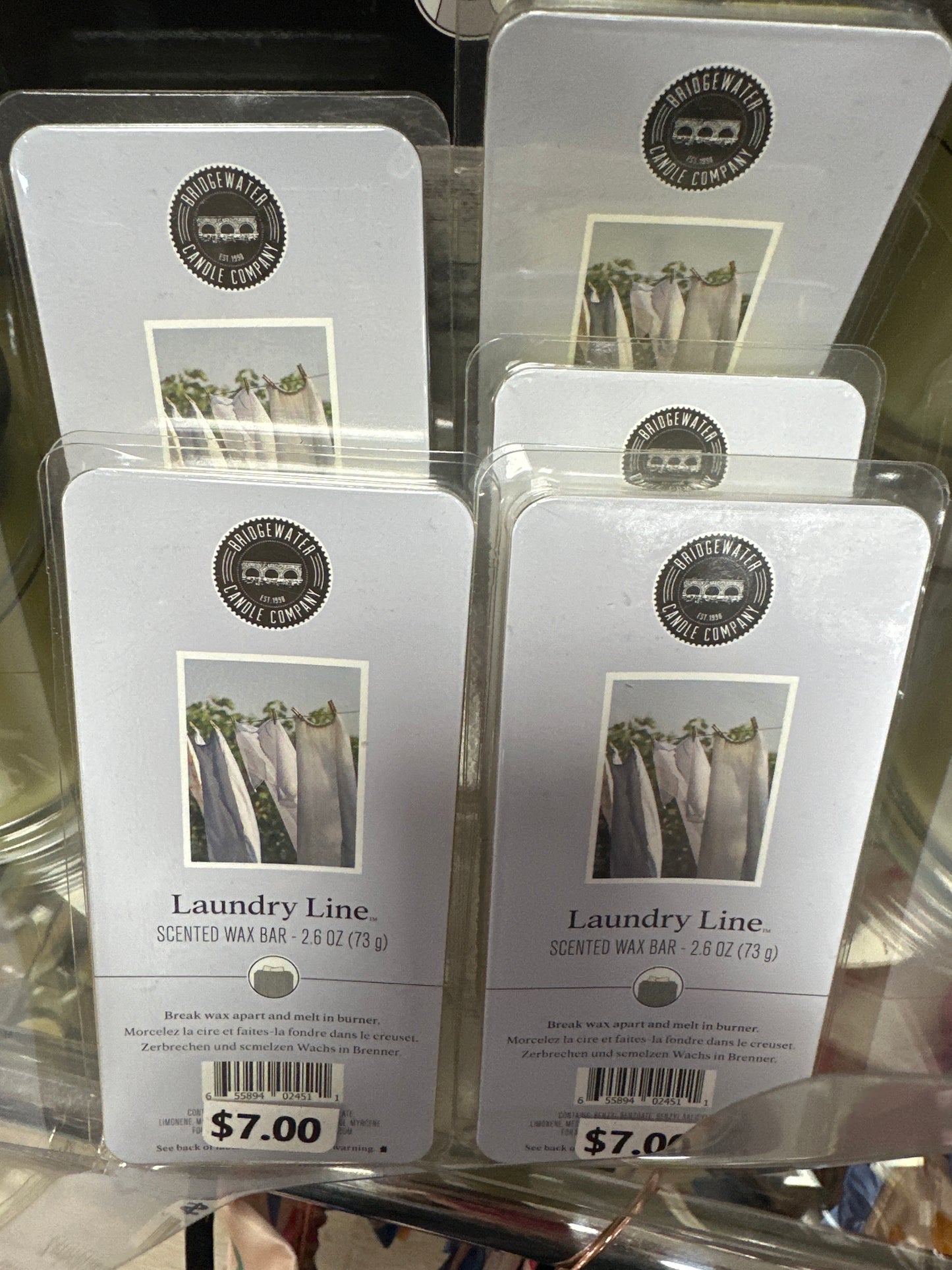 WAX BARS - LAUNDRY LINE