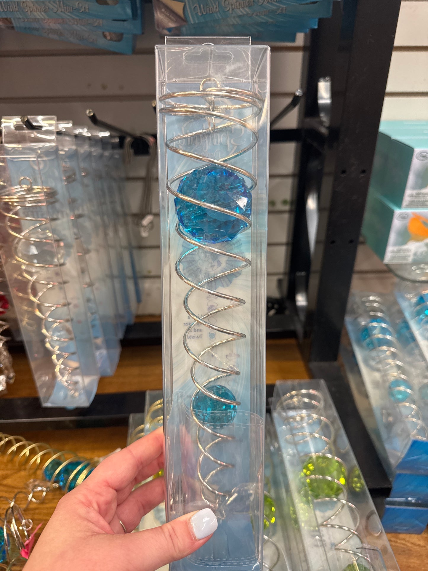 LARGE TWISTER (13") - SILVER/AQUA - Pharm Favorites by Economy Pharmacy