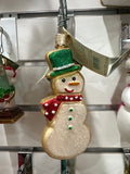CHRISTMAS ORNAMENT SNOWMAN SUGAR COOKIE