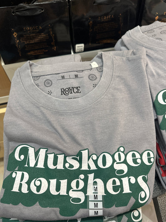 MUSKOGEE ROUGHERS ROUND BOTTOM TEE - M