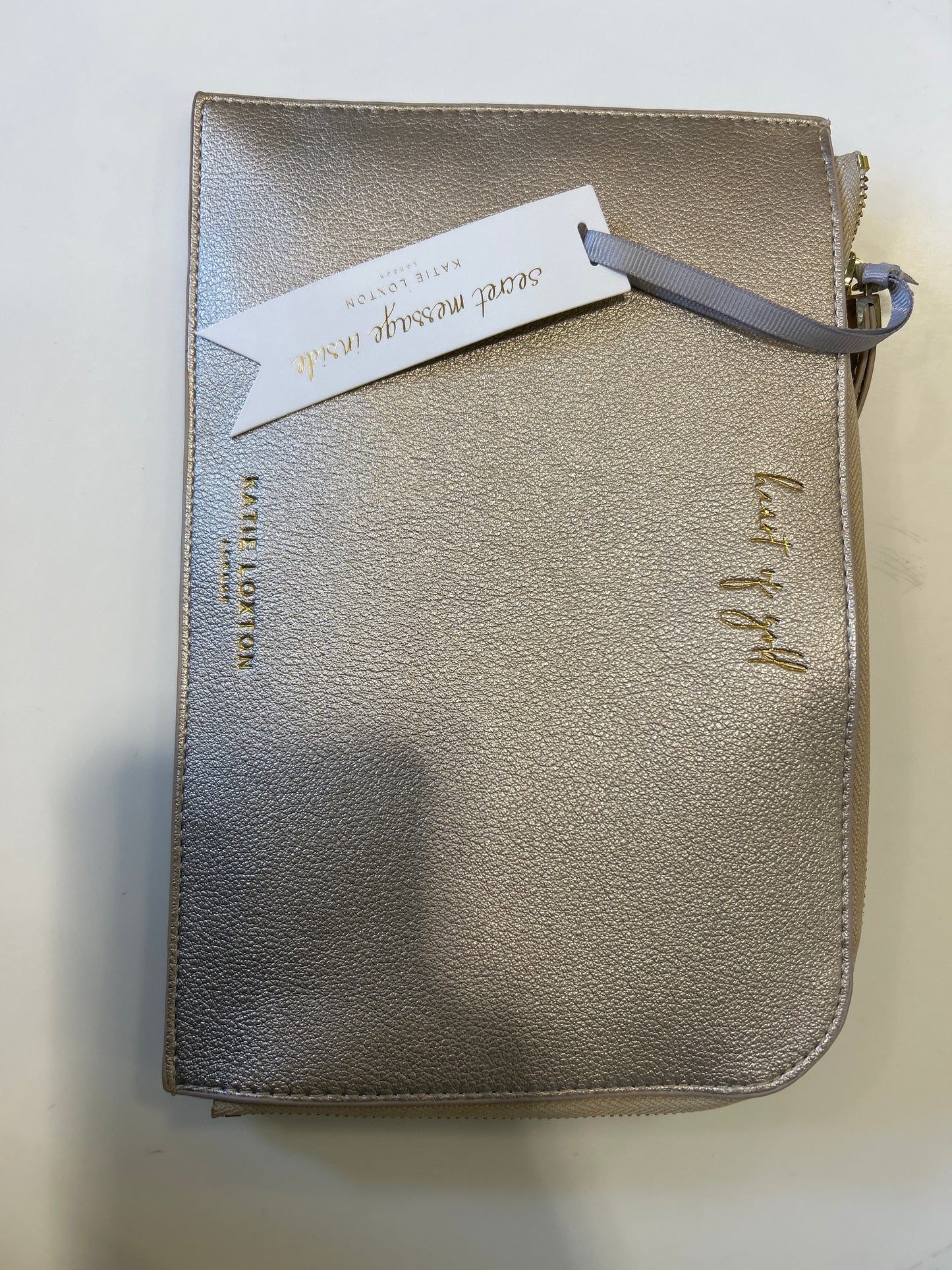 KATIE LOXTON HEART OF GOLD POUCH