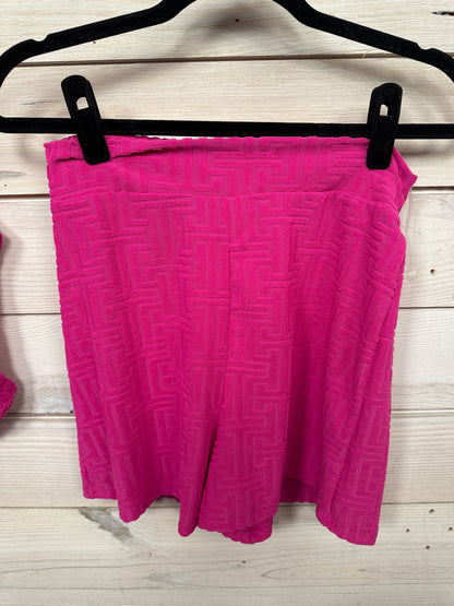 2PC SHORTS SET - AZTEC DETAIL