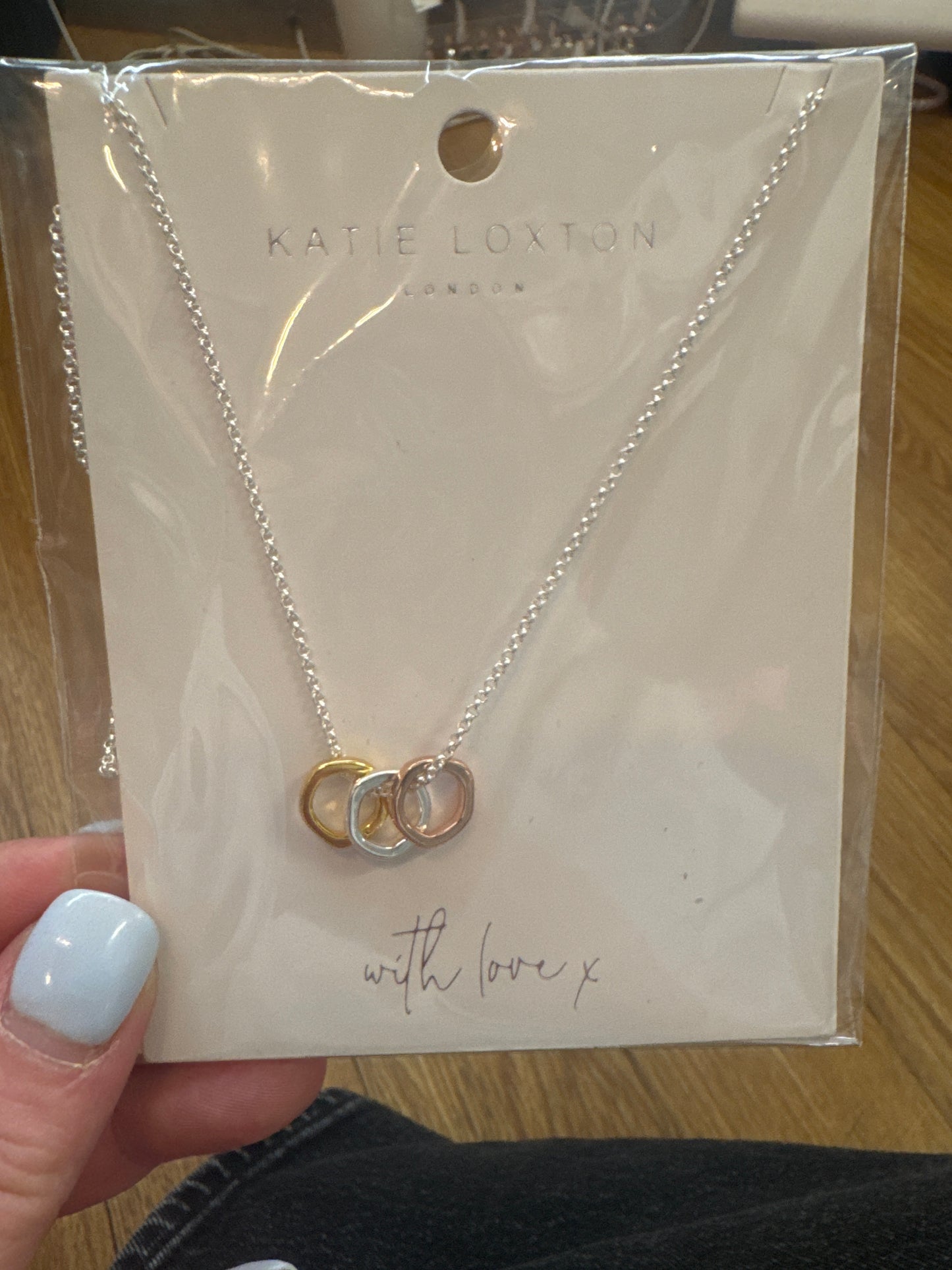 RING TRIO NECKLACE