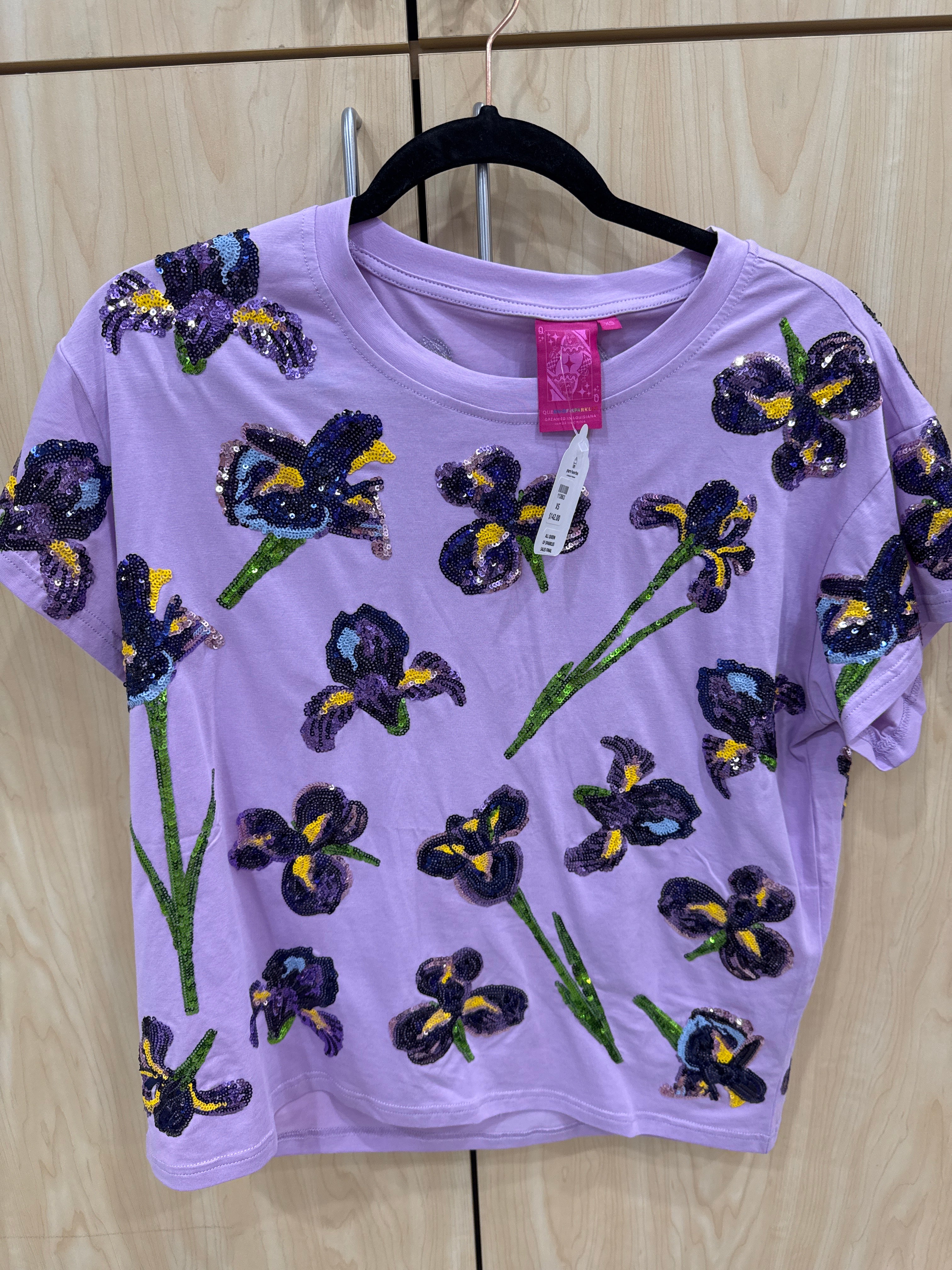 Lavender Iris Tee