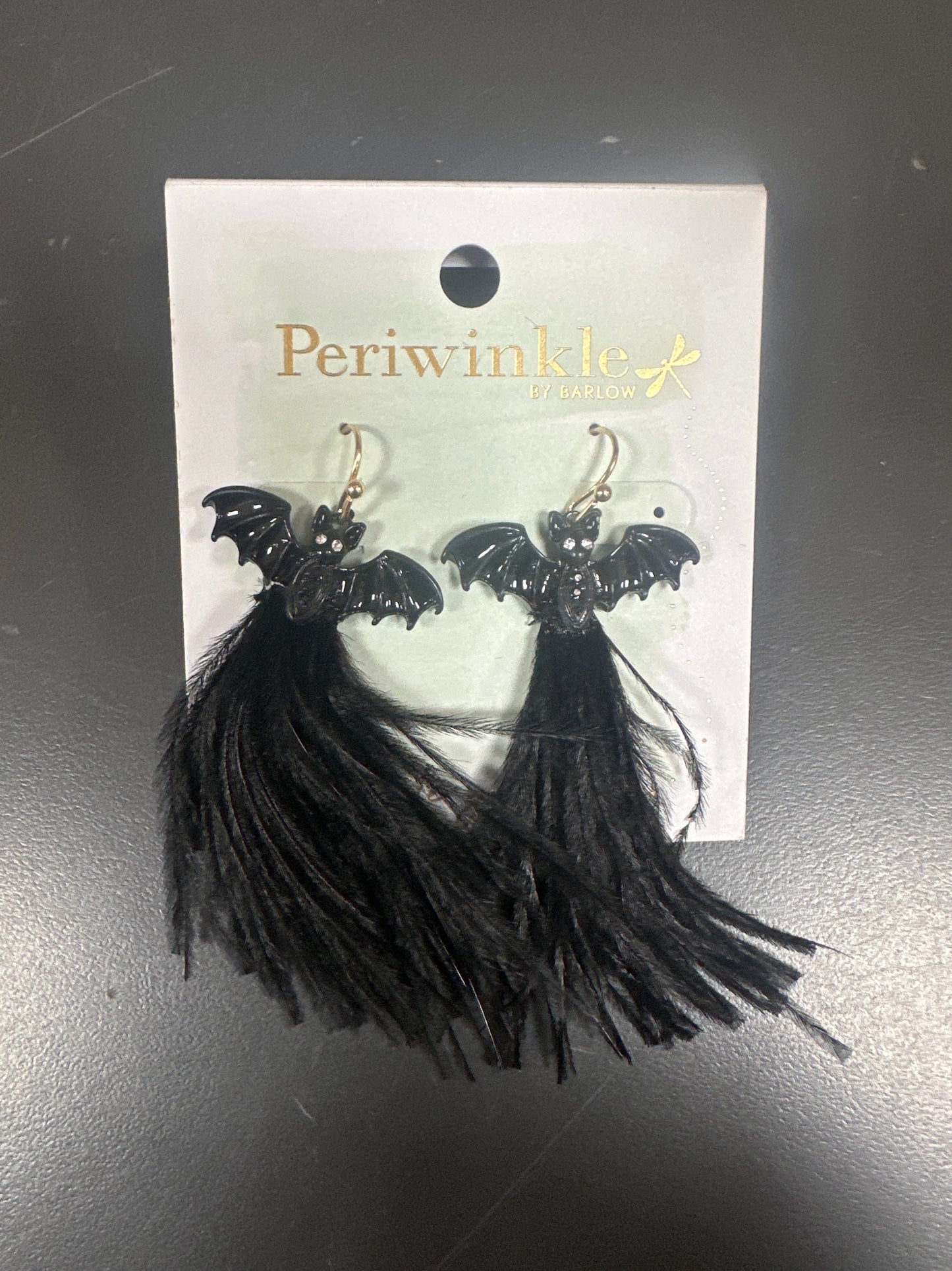 PERIWINKLE HALLOWEEN EARRINGS