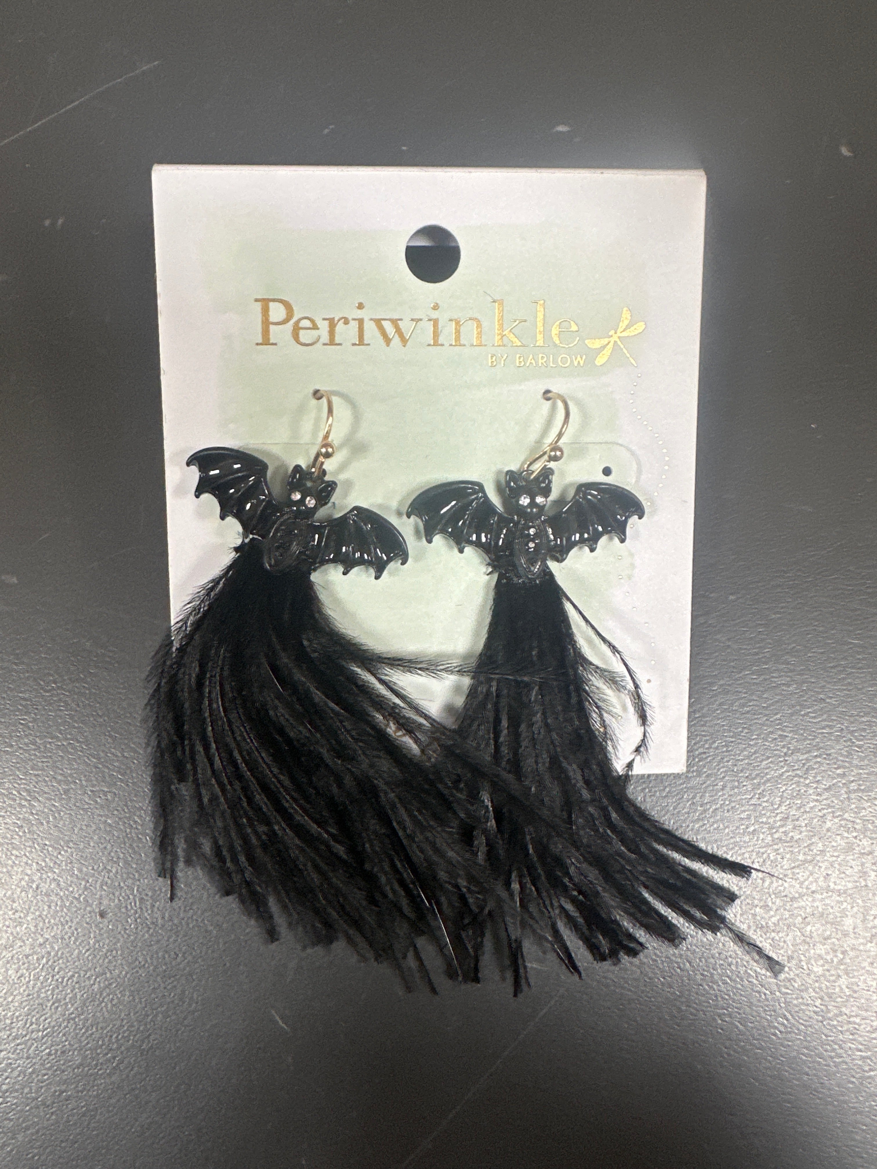 PERIWINKLE HALLOWEEN EARRINGS