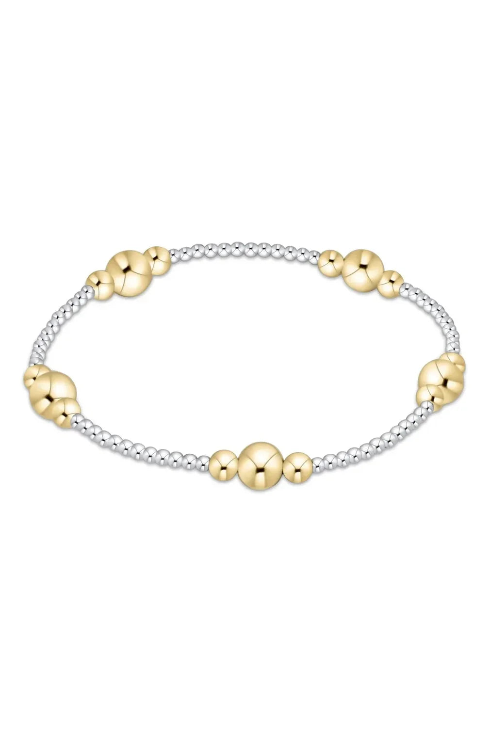 Purpose Gold 6mm Bead Bracelet - Mixed Metal