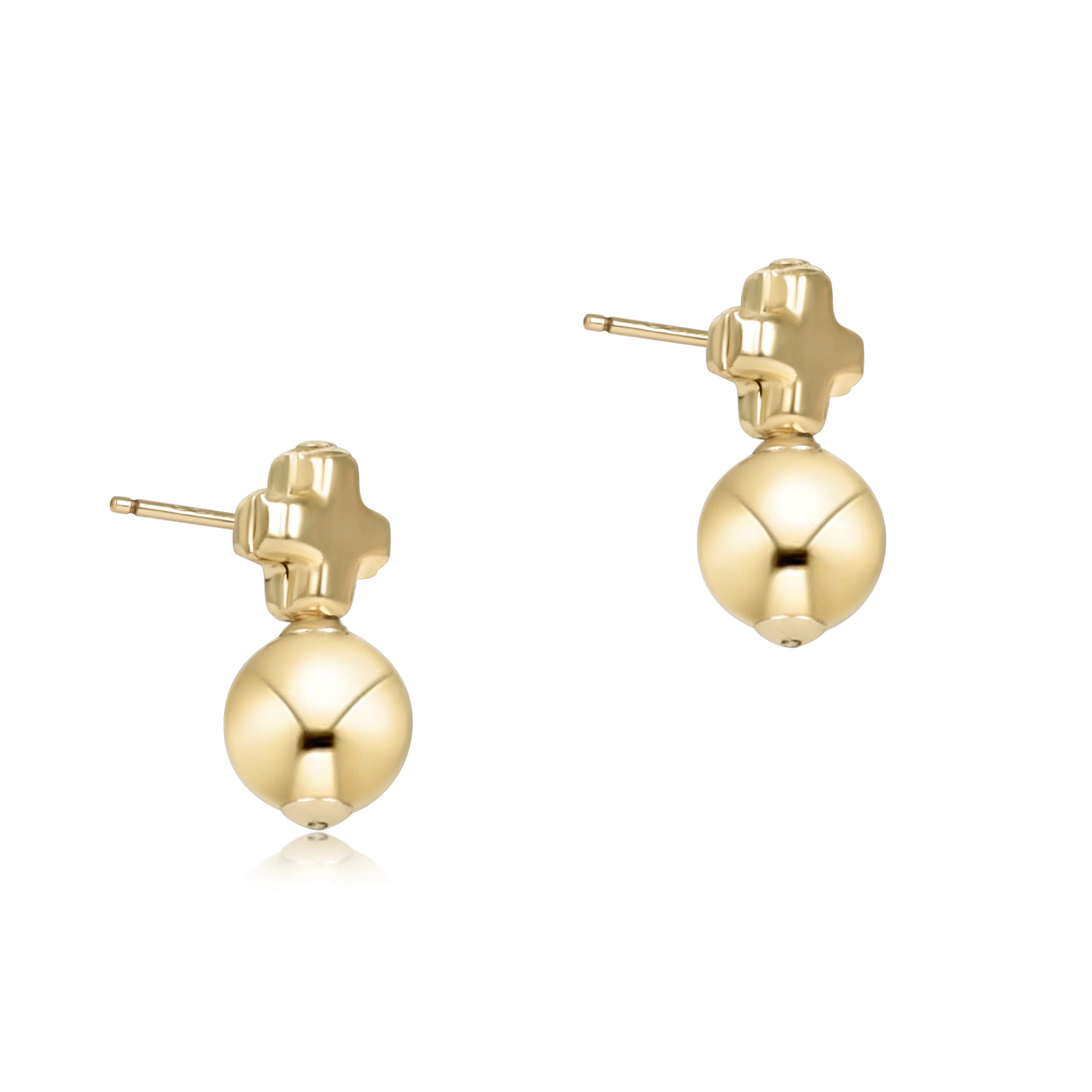Signature Cross Gold Stud - Classic Gold