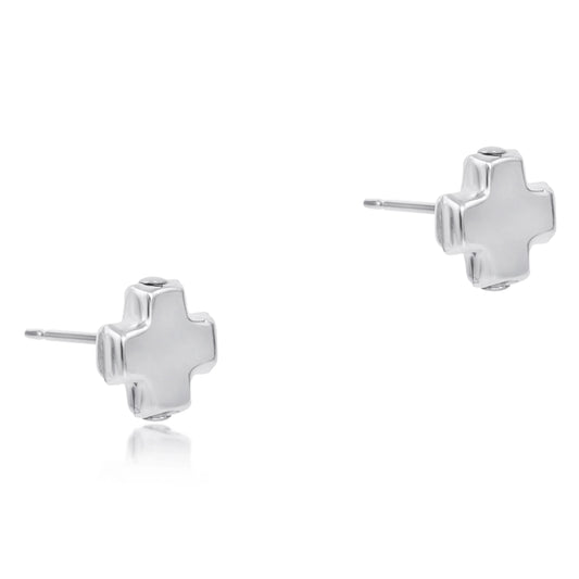 Signature Cross Sterling Stud - Sterling
