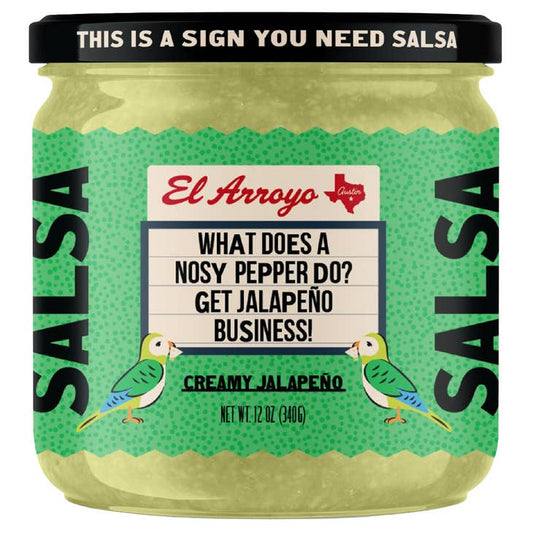 12 OZ CREAMY JALAPENO SALSA