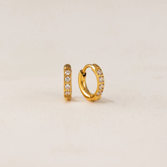 EVIE 15MM HOOPS - GOLD