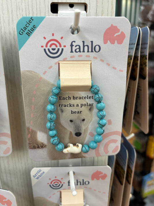 THE VOYAGE BRACELET- GLACIER BLUE - POLAR BEAR