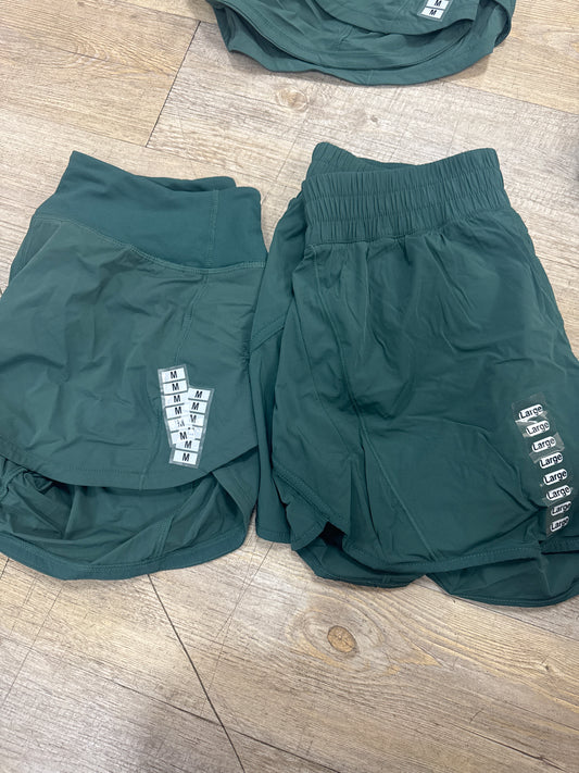 ACTIVE SHORTS - EVERGLADE GREEN