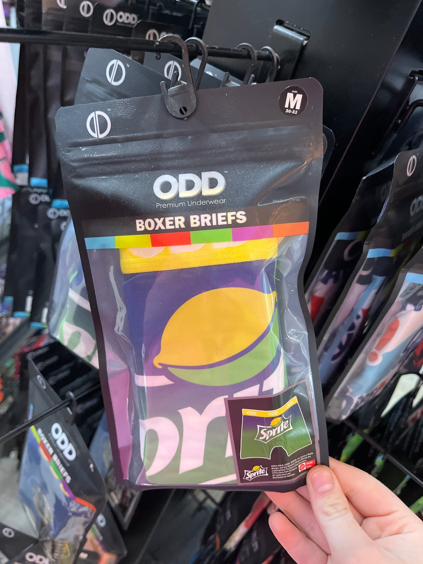 BOXER BRIEFS - SPRITE - M