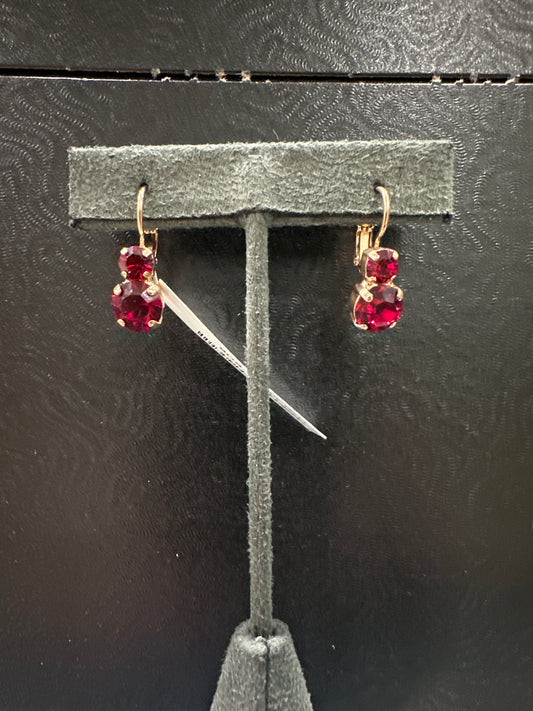 MARIANA EARRINGS - RG - 2
RED STONES