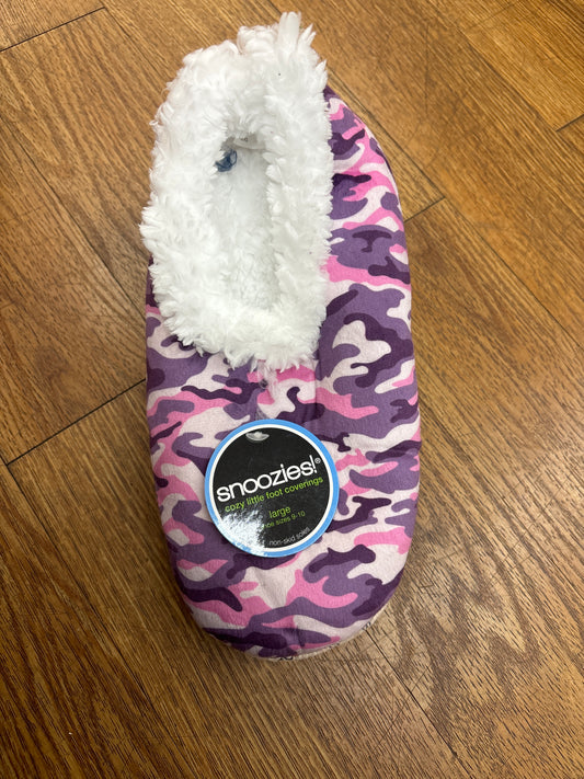 SNOOZIES PINK CAMO SLIPPERS - Pharm Favorites by Economy Pharmacy