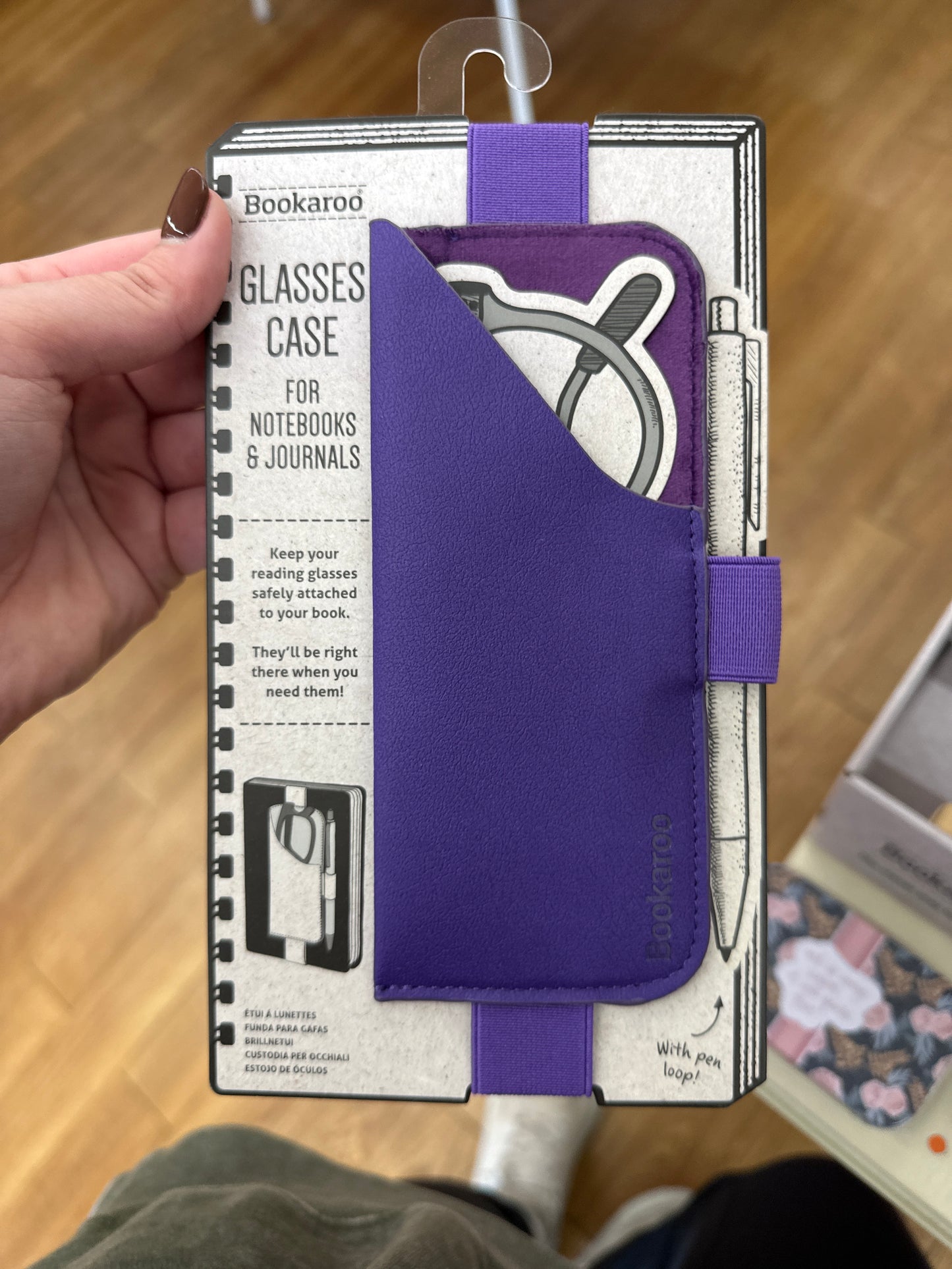 BOOKAROO GLASSES CASE - PURPLE - Pharm Favorites by Economy Pharmacy