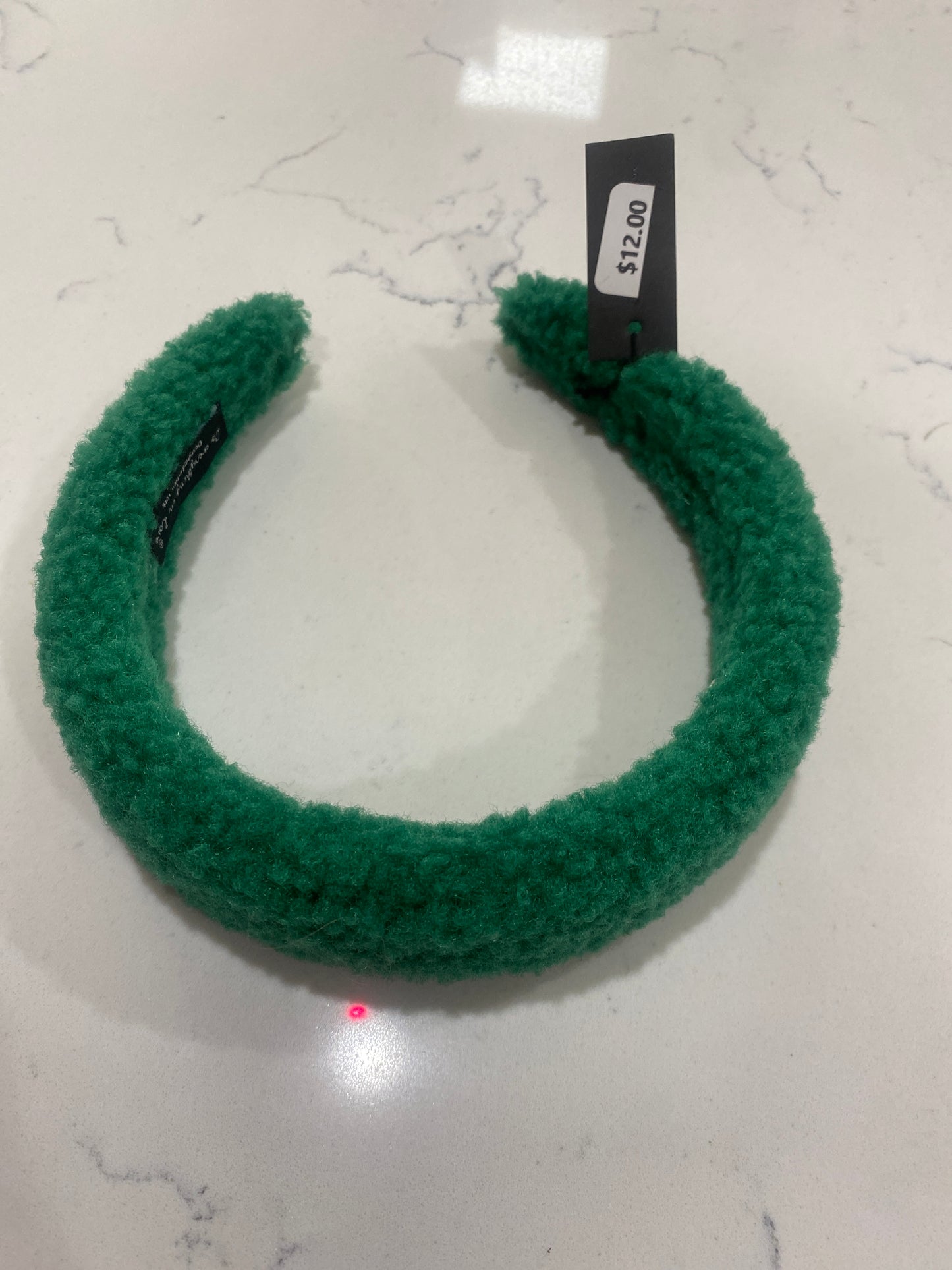 PLUSH HEADBAND - GREEN