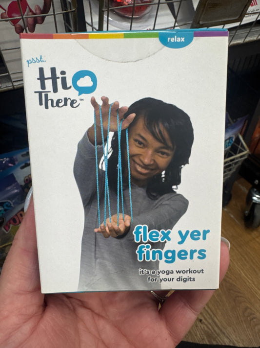 HI THERE - FLEX YOUR FINGERS