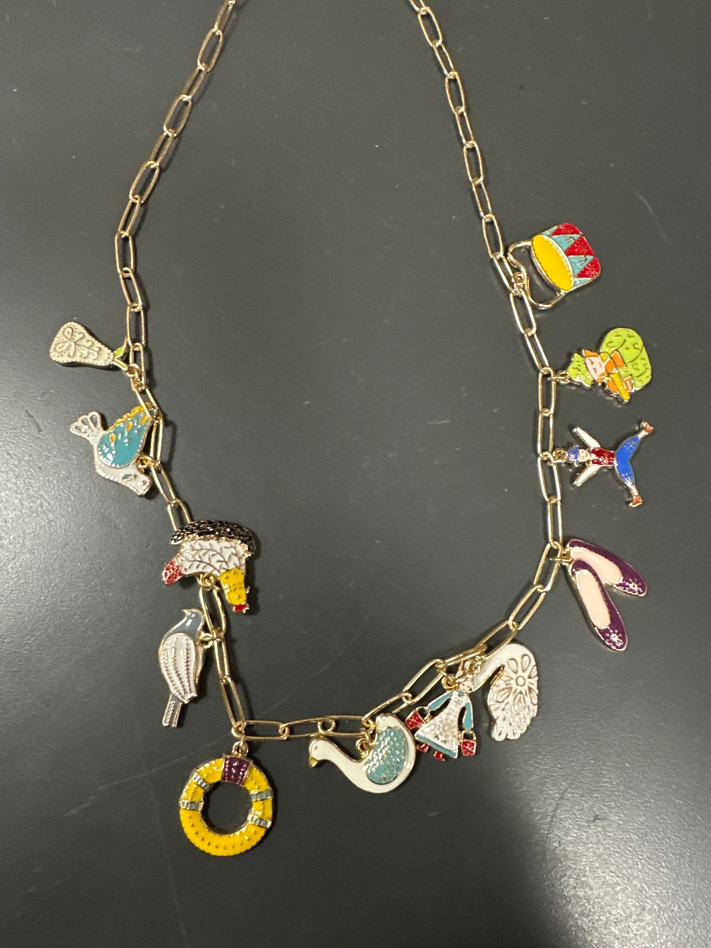 12 DAYS OF CHIRSTMAS CHARM NECKLACE