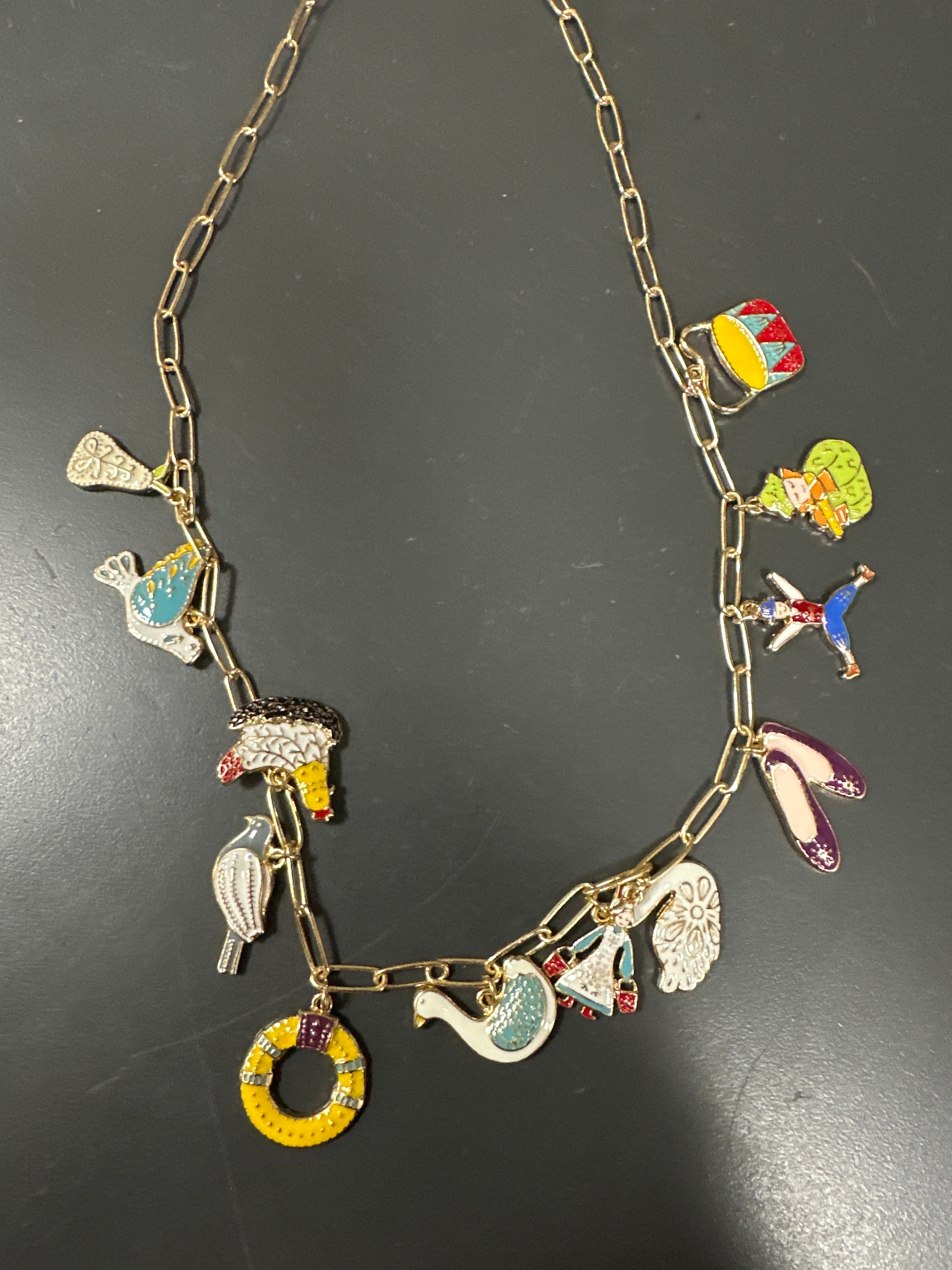 12 DAYS OF CHIRSTMAS CHARM NECKLACE