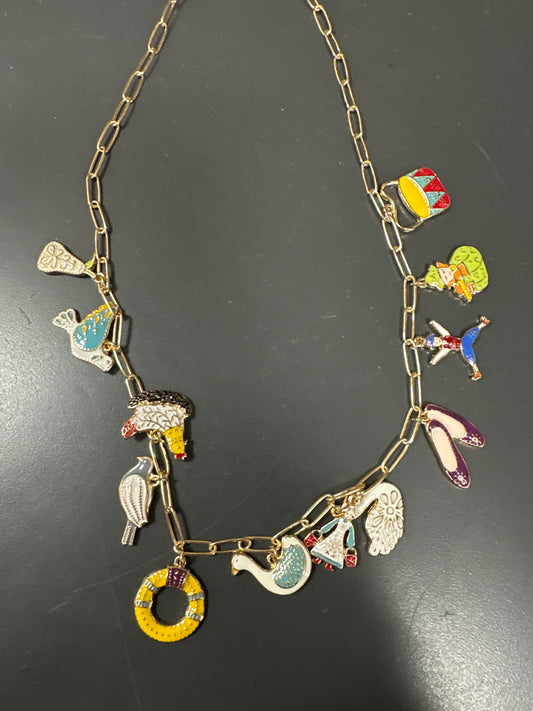 12 DAYS OF CHIRSTMAS CHARM NECKLACE