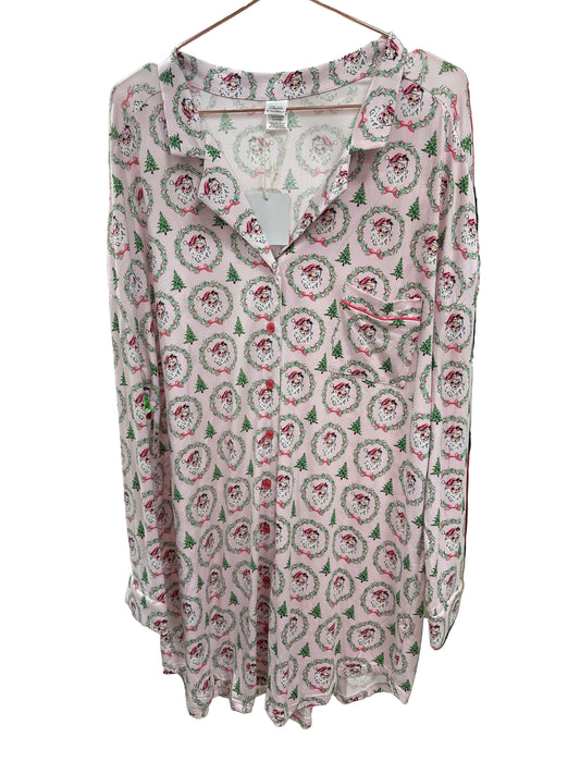 SPIRIT OF SANTA LONG SLEEVE SLEEP DRESS