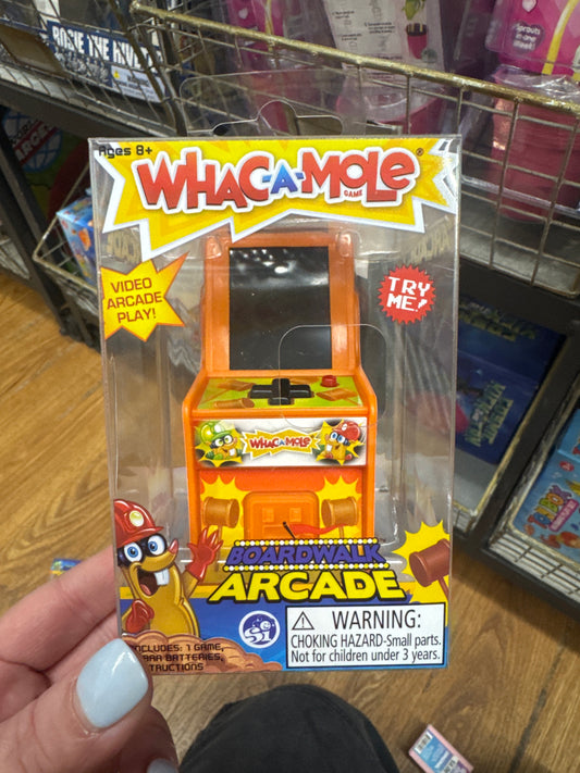 WHAC-A-MOLE BOARDWALK ARCADE