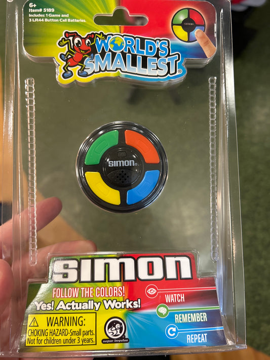 WORLD'S SMALLEST SIMON