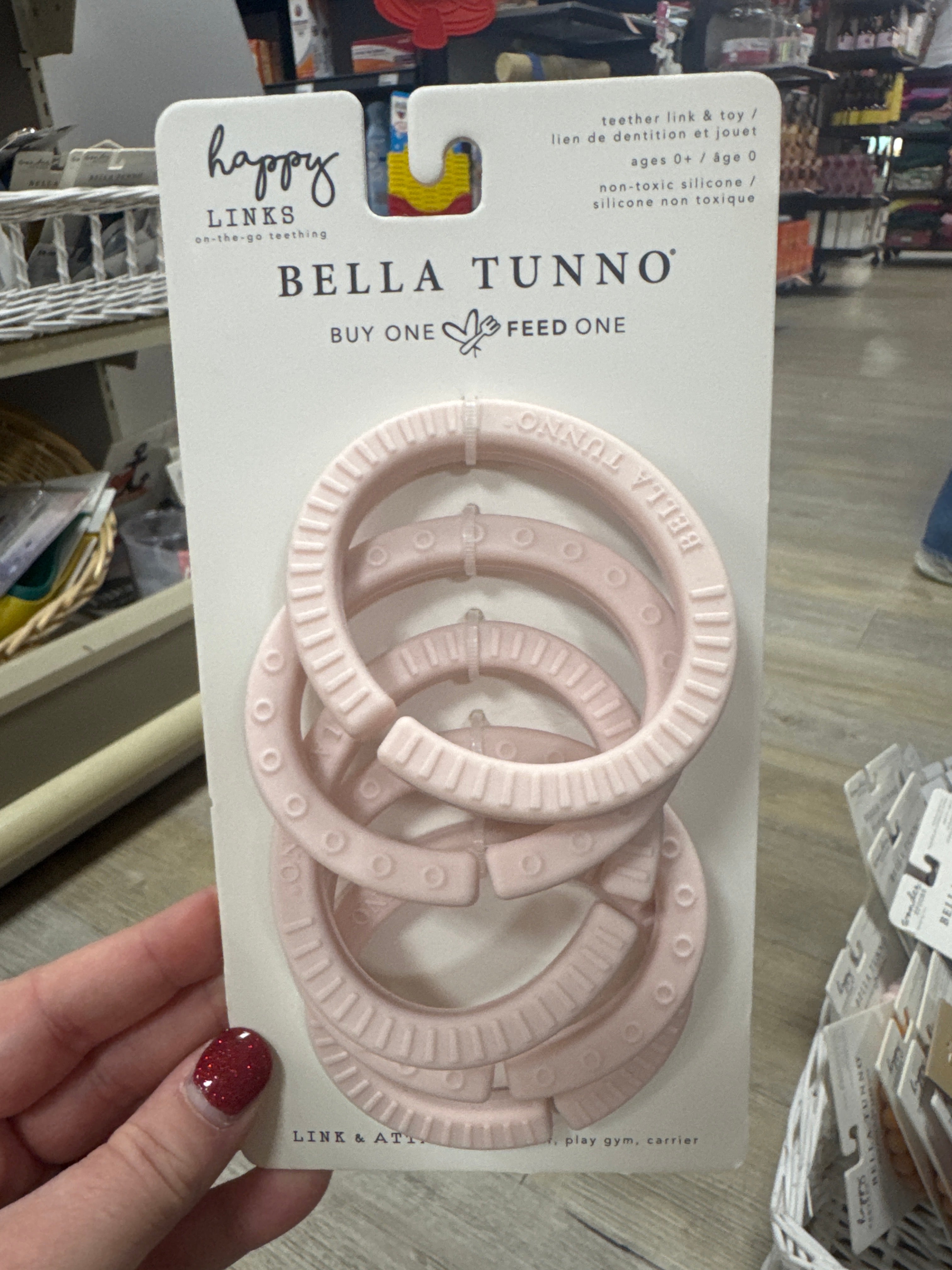 HAPPY LINKS - LIGHT PINK