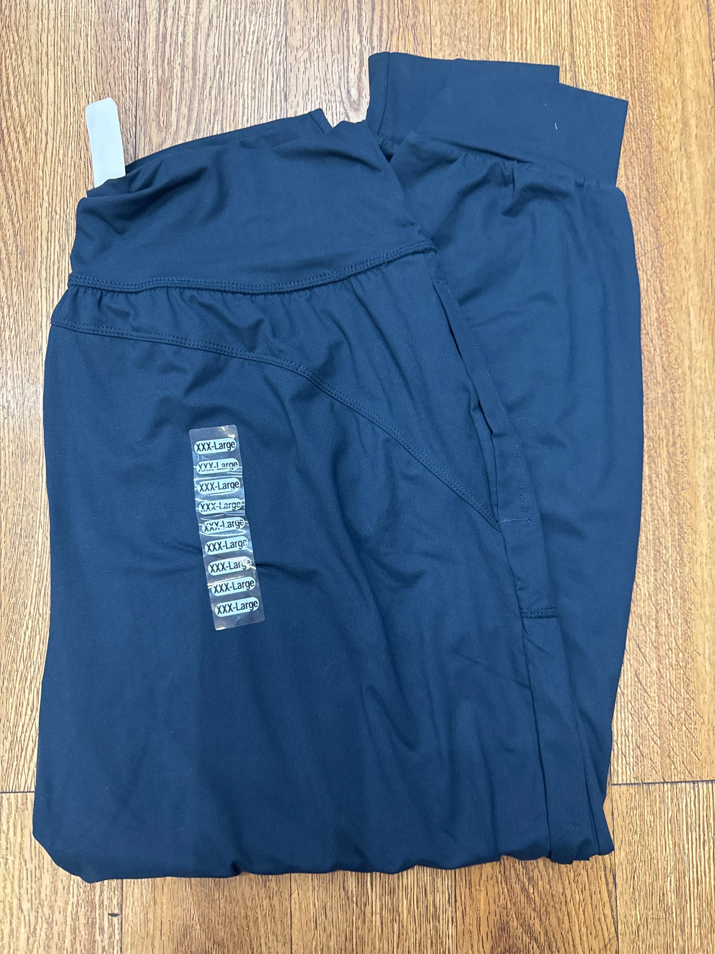 hIGH WAISTED JOGGERS W/POCKETS - NAVY