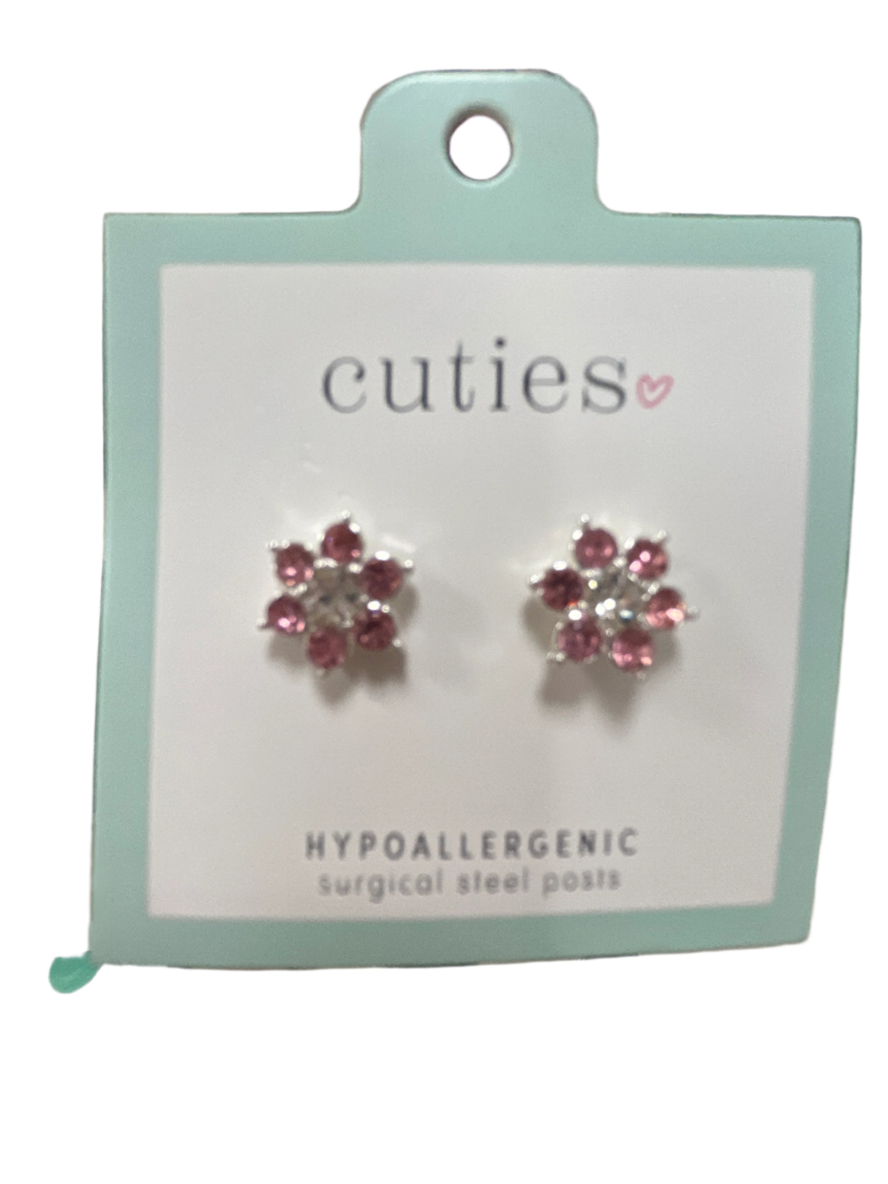 CRYSTAL FLOWERS EARRINGS