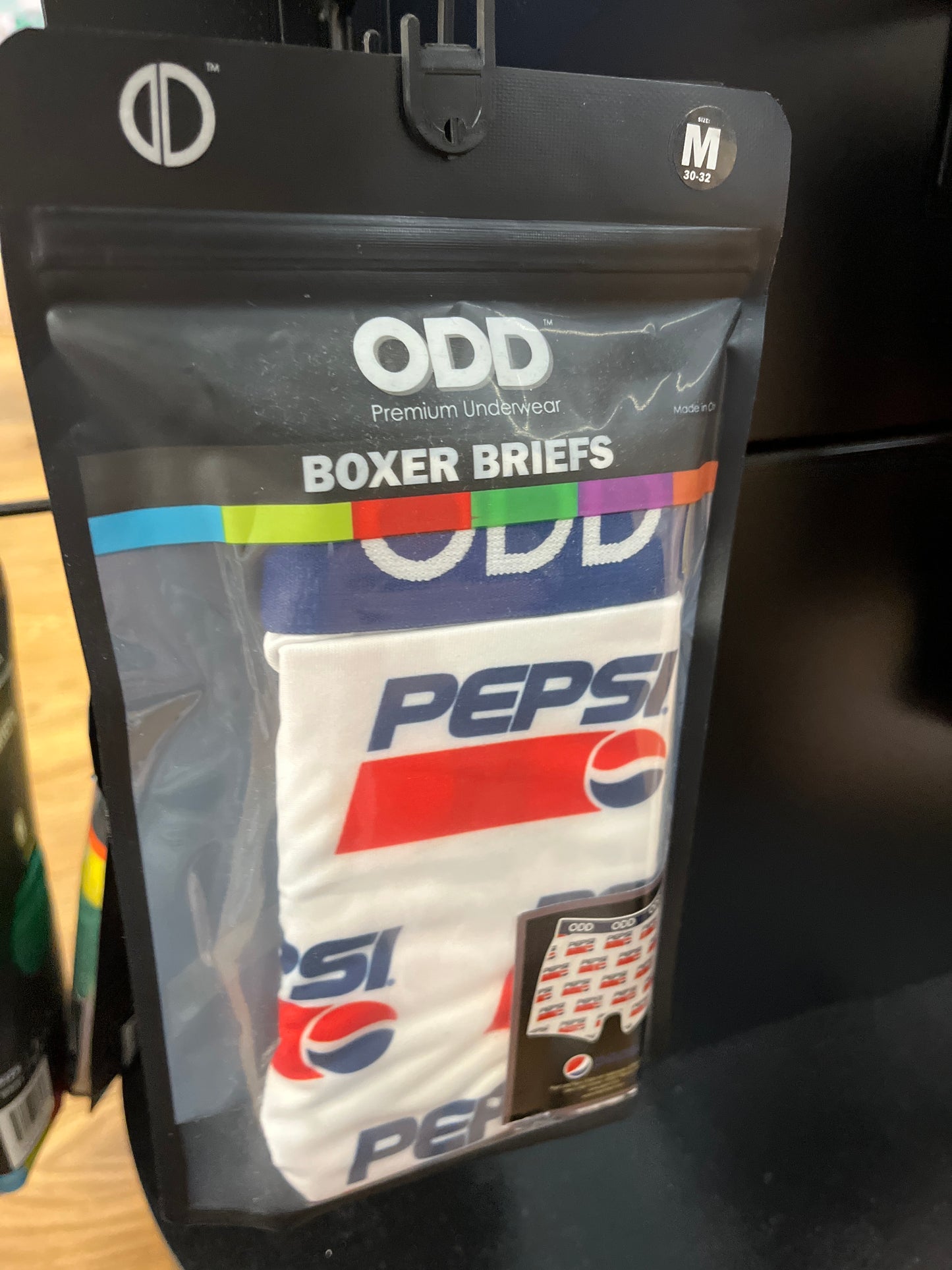 BOXER BRIEFS - PEPSI COOL - M