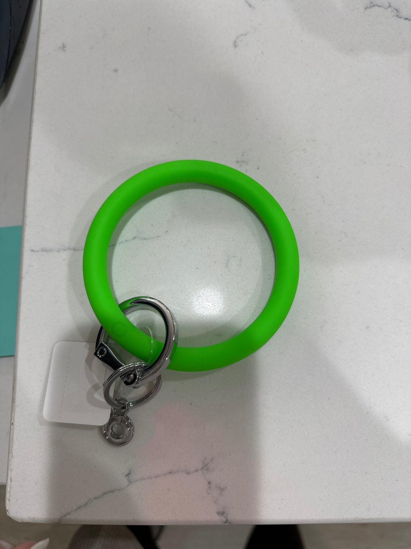 IN THE GRASS SIGNATURE SILICONE BIG O KEY RING