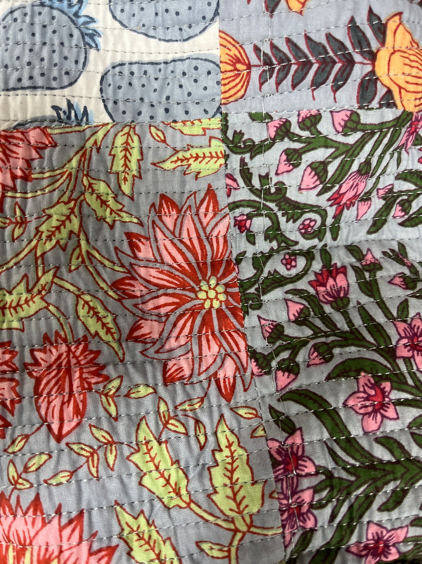 QUILTED 3PC COSMETIC BAG SET