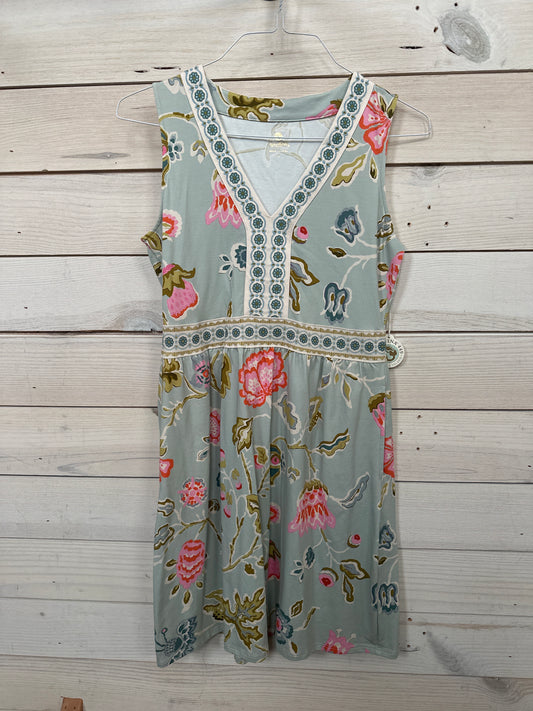 LEXY JERSEY DRESS JANE JACOBEAN BLUE