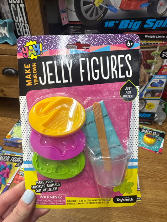 MAKE YOUR OWN JELLY FIGURES