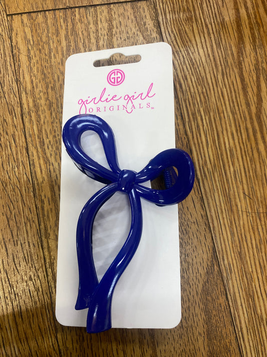 BOW CLAW CLIP - BLUE - Pharm Favorites by Economy Pharmacy